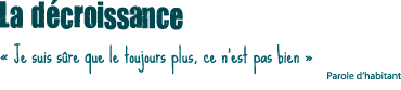 La Décroissance